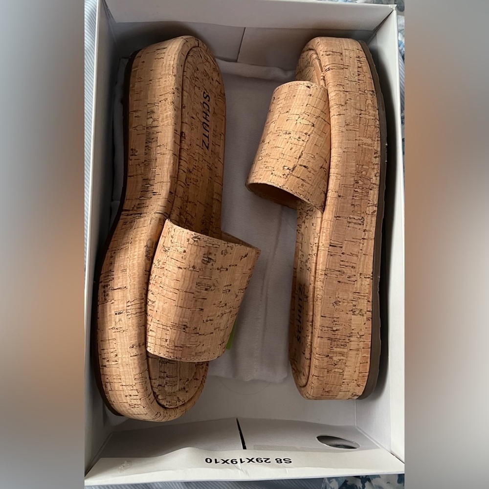 Schutz platform sandals